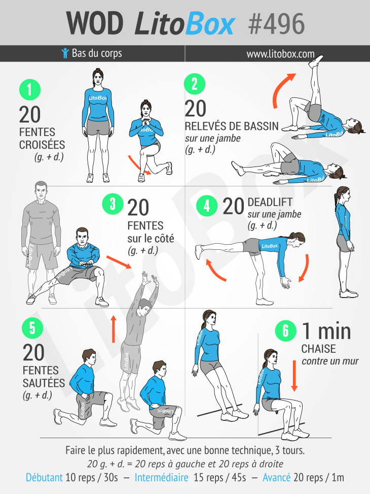 seance musculation jambe